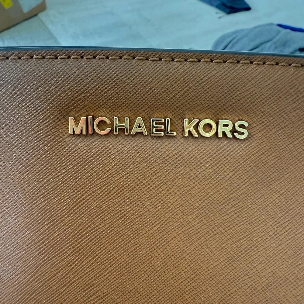 Michael Kors Tan Crossbody Bag